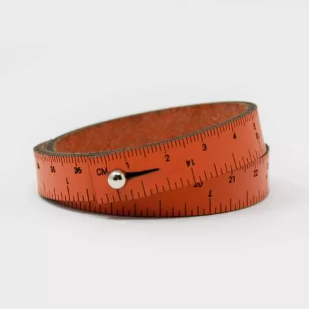 Wrist Ruler Bracelet/Orange (Medium - 16")