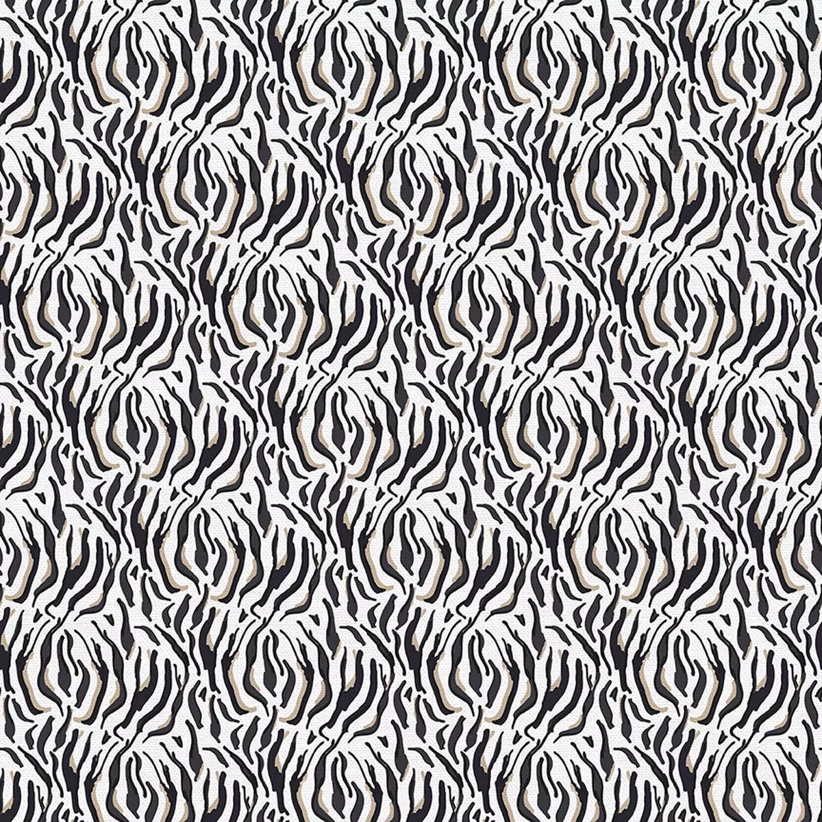 Zebra Stripes – Cotton Sateen – 45″
