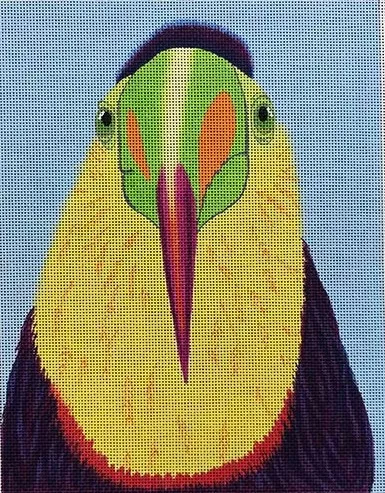 Zecca Designs – Flat Top Toucan