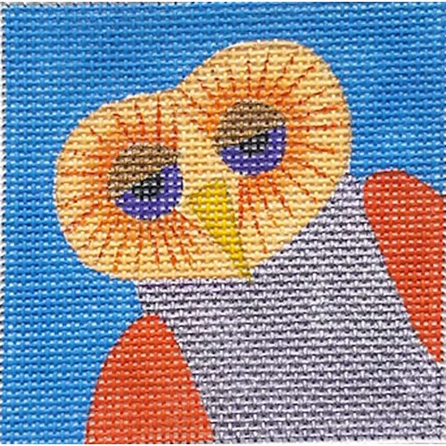 Zecca Designs – Peach Owl