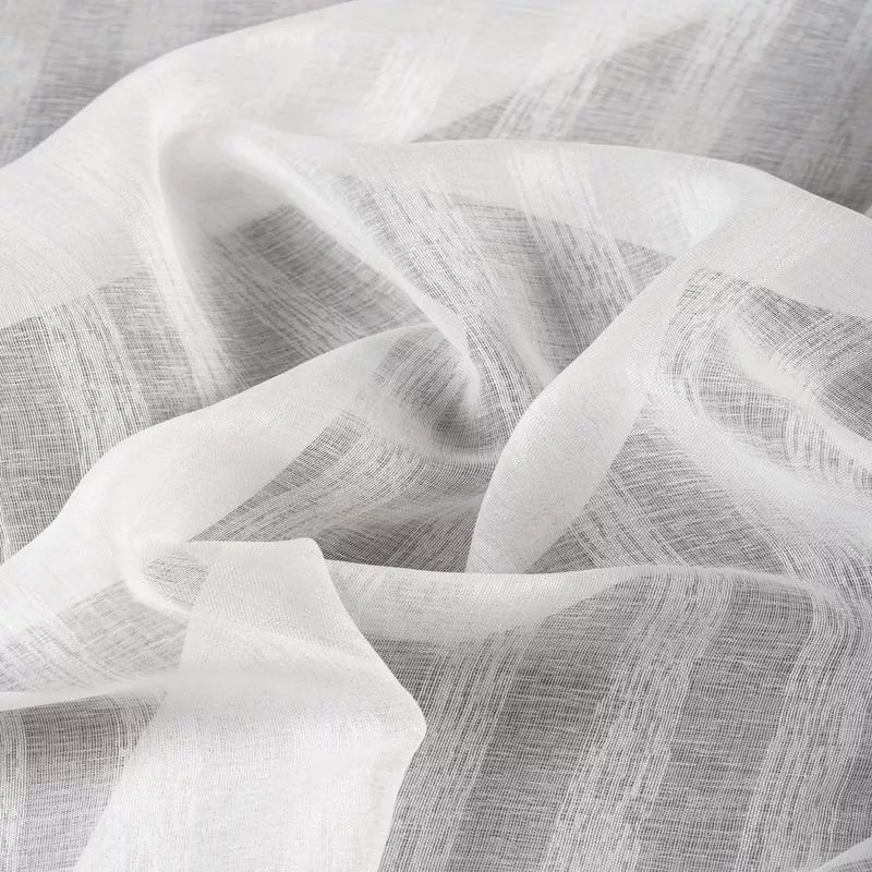 ‘Zephyra’ Fabric by the Metre (White)