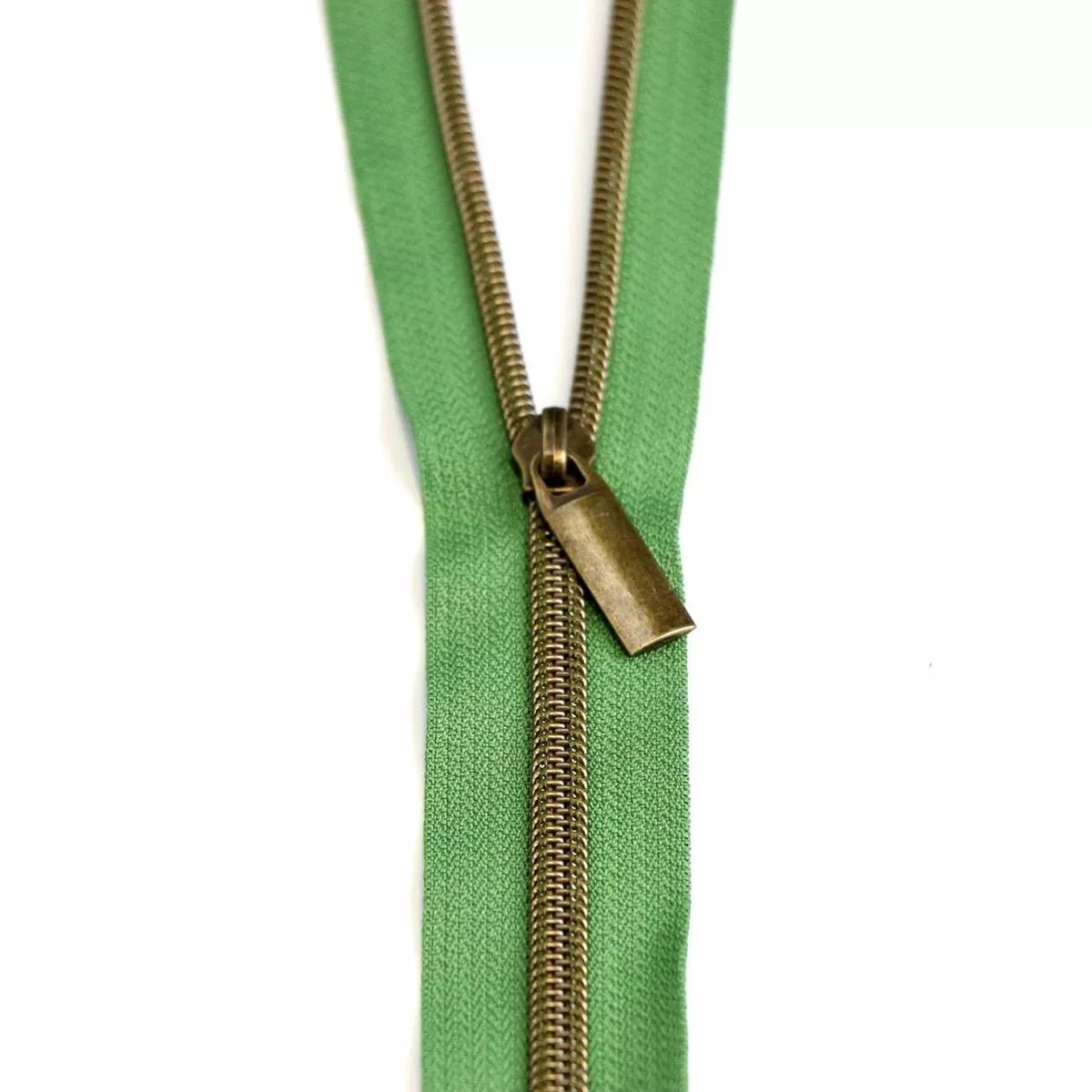 Zippers by the Yard Magnolia Antique